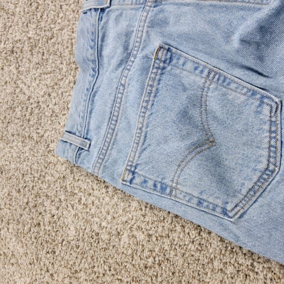 Vintage Levi’s 505 Denim Shorts Mens 38 Dad Light Wash - Picture 7 of 9